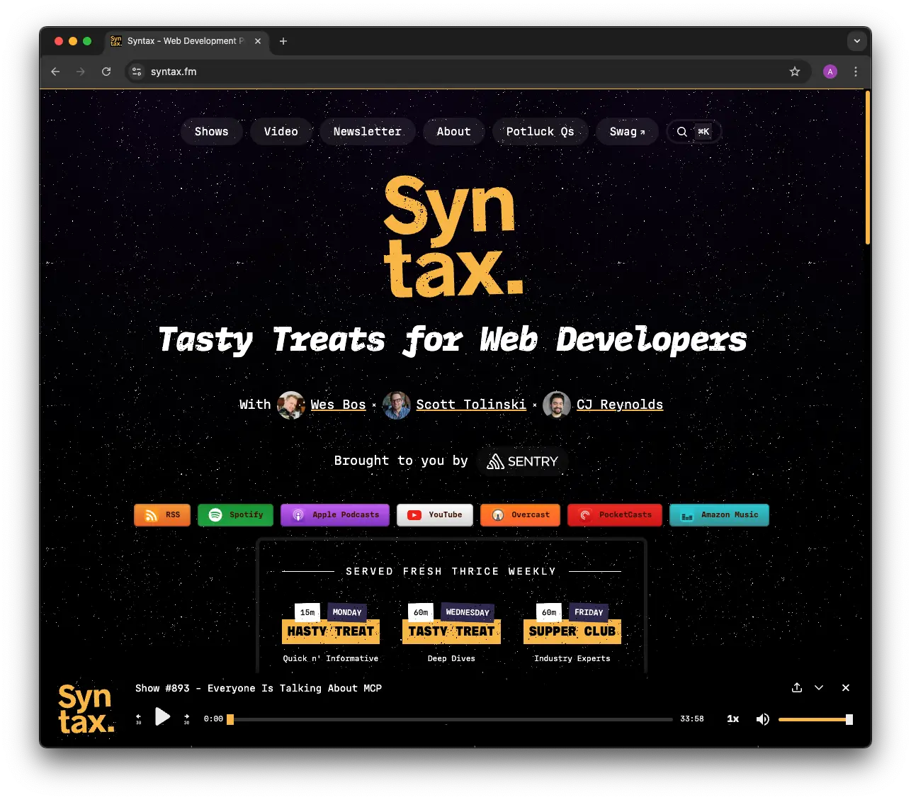 Syntax Podcast