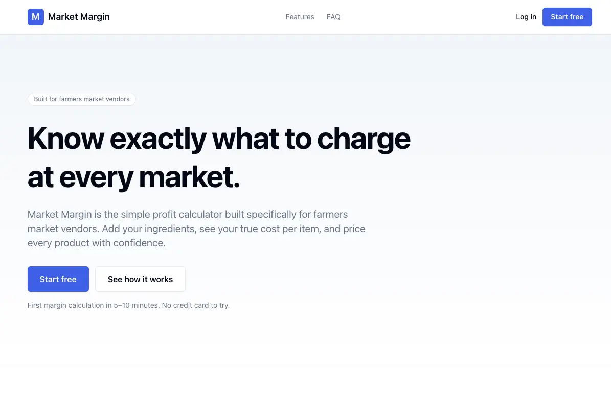 Market Margin